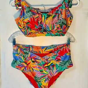 SUPER FUN!  Tropical Bikini NWOT